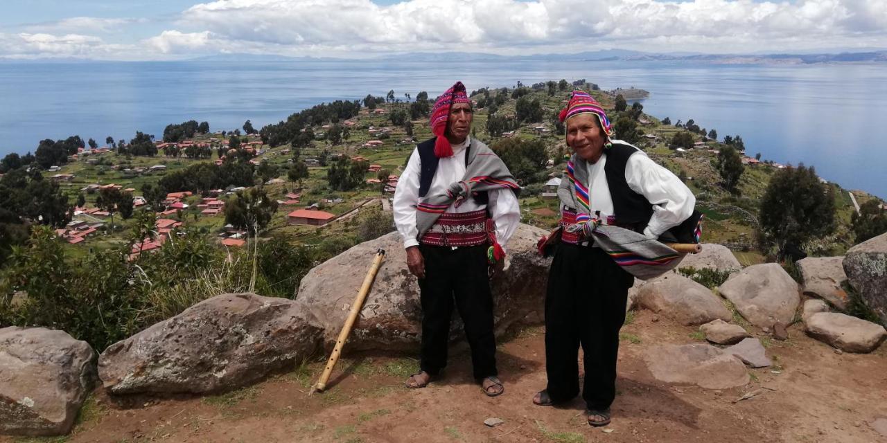 Taquile Hospedaje Mario Huillanopampa Luaran gambar