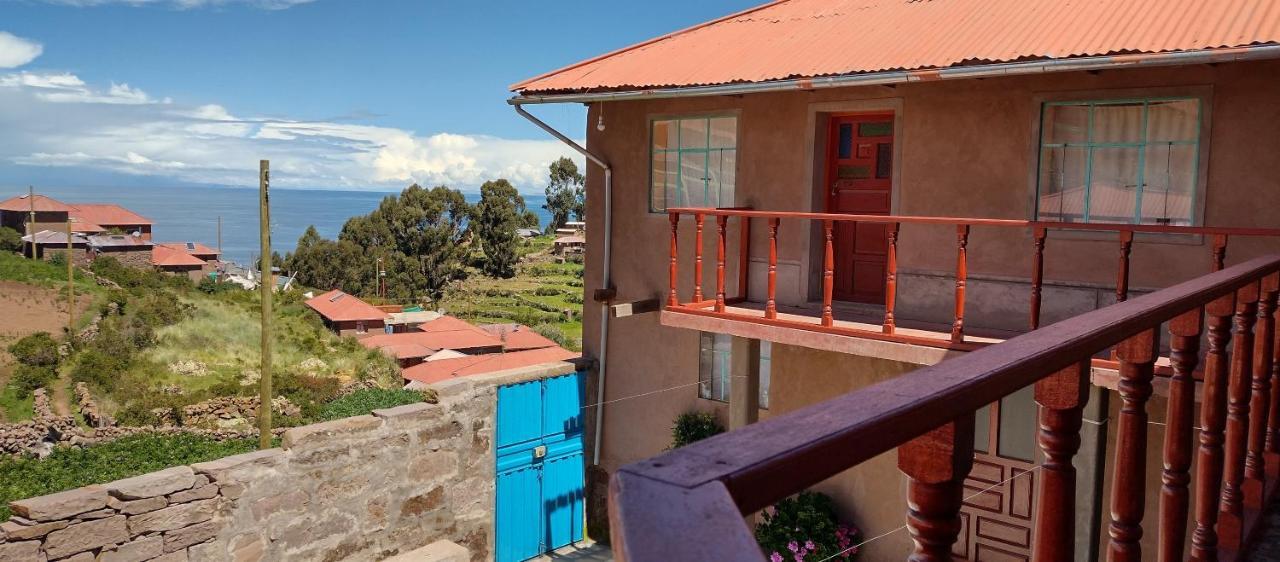Taquile Hospedaje Mario Huillanopampa Luaran gambar